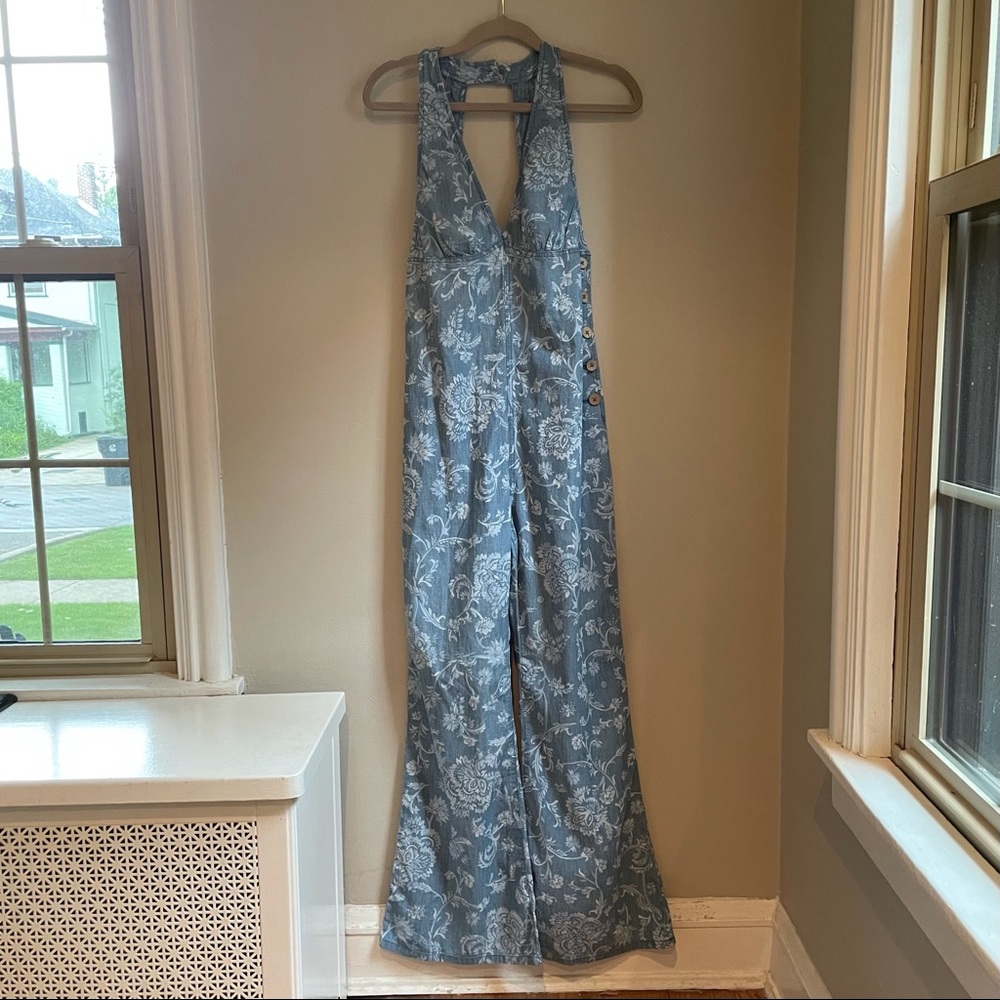 Free People Jumpsuit NWOT - Dance All Night Batik